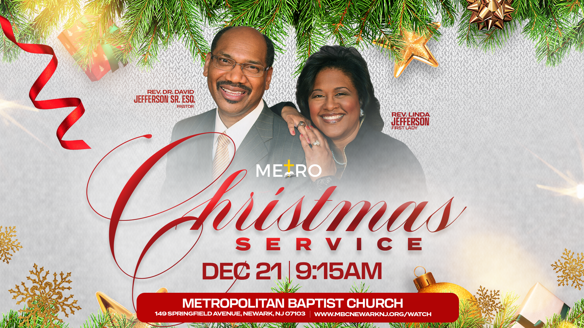 Christmas at Metro Worship Service & Brunch